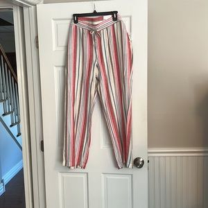 Old navy linen drawstring pants